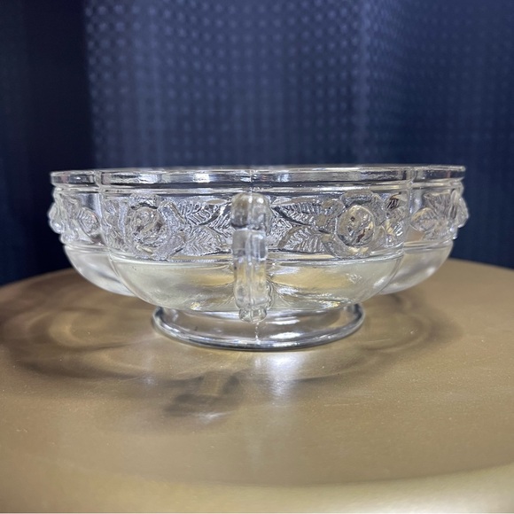 Vintage Jeanette Aztec Rose Bowl - Picture 3 of 10